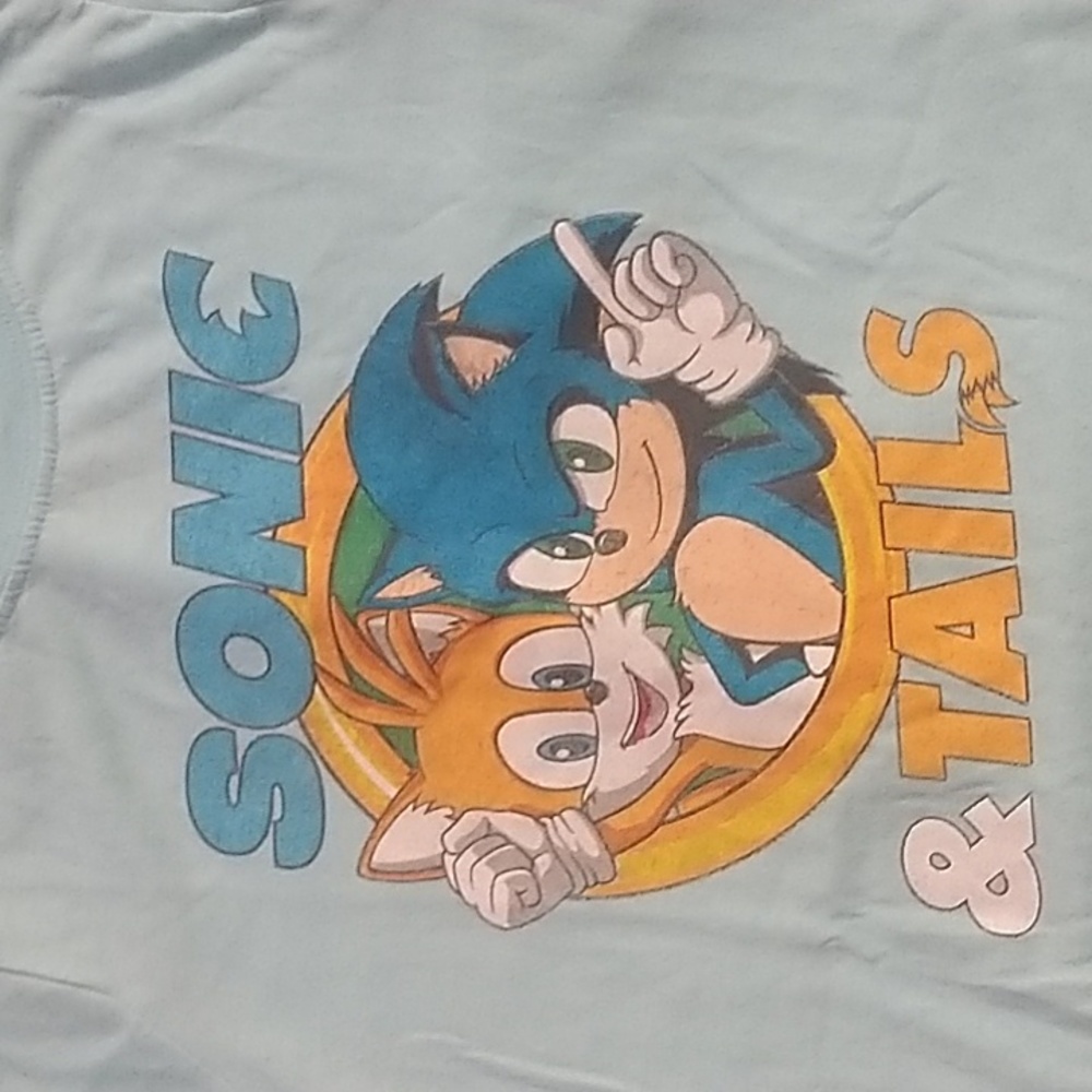 Nwot Girls sonic the hedgehog